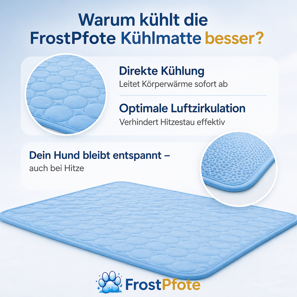 FrostPfote Kühl Matte